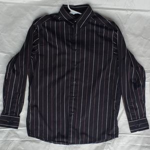 Axcess Black striped dress shirt